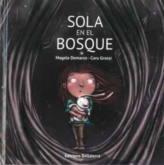 Portada de sola en el bosque