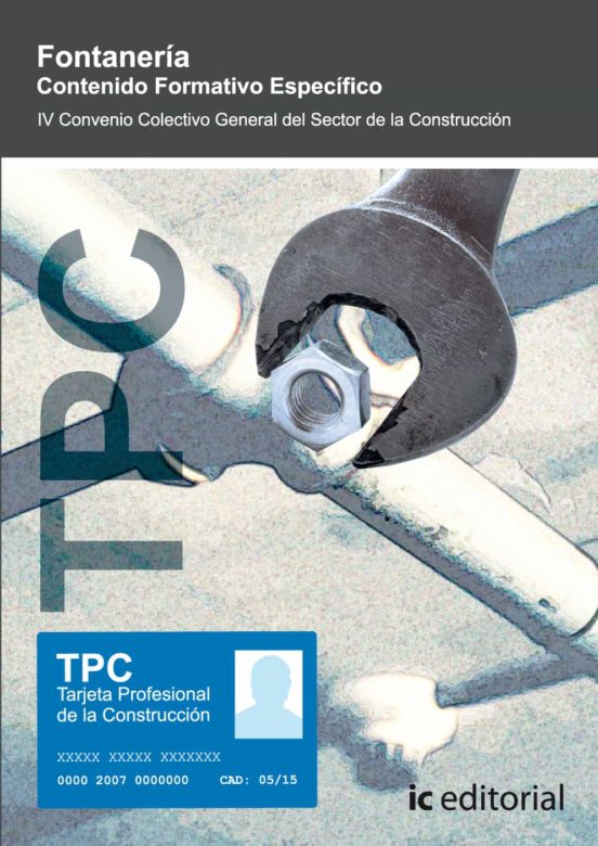 Tpc - Fontaneria. Contenido Formativo Especifico