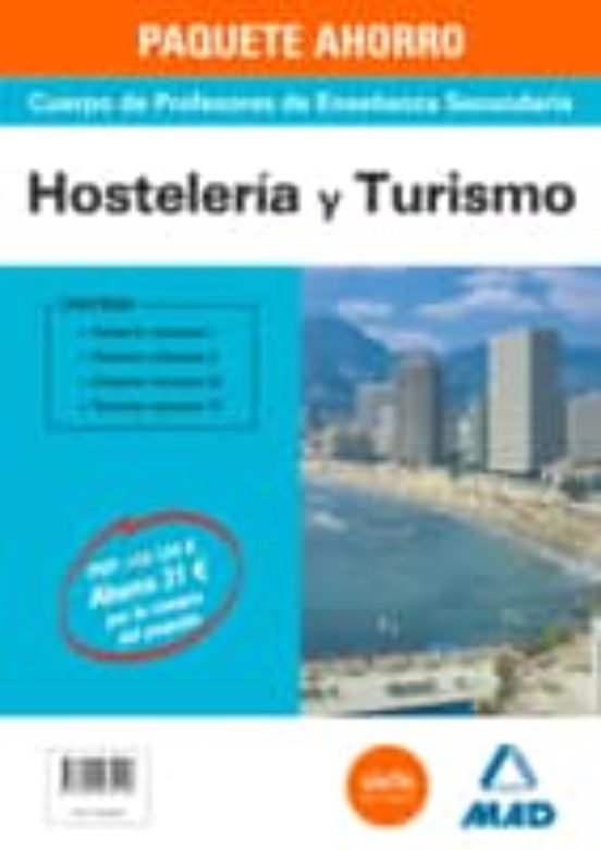 Paquete Ahorro Hostelería Y Turismo Cuerpo De Profesores De Enseñanza