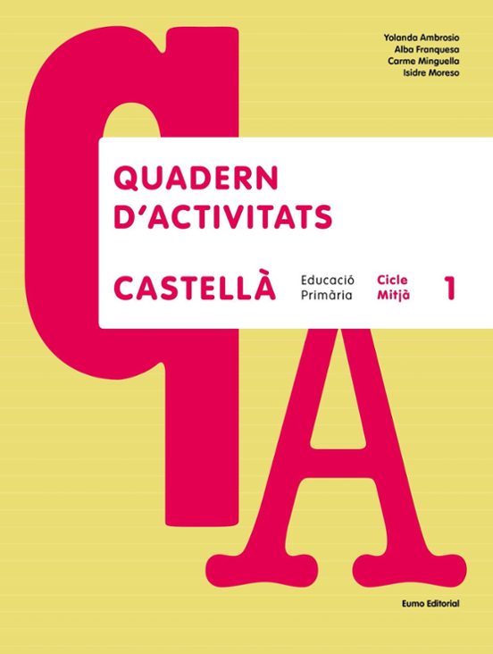 Castella 3º Educacion Primaria Cicle Mitja Quadern 1