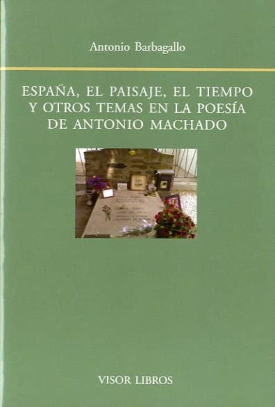 España el Paisaje el Tiempo y Otros Temas en la Poesia de Anton Io Mac