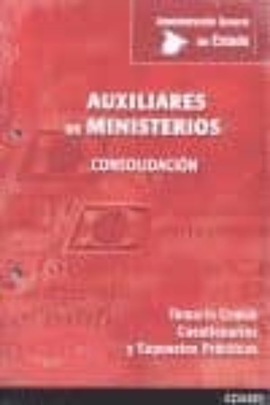 Auxiliares De Ministerios Administracion General Del Estado Conso Lida
