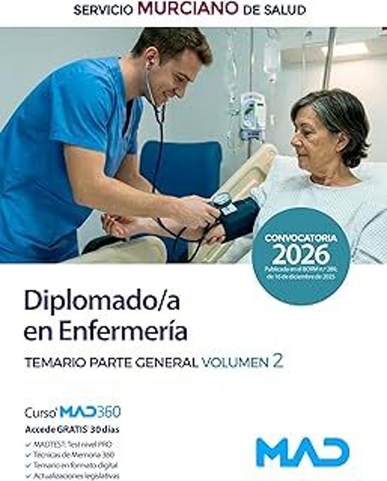 Diplomado En Enfermería Del Servicio Murciano De Salud . Tem Ario