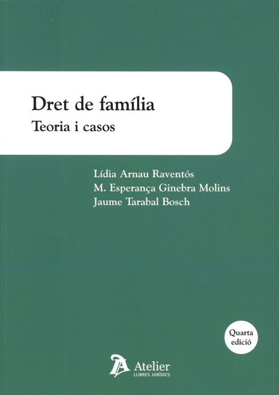 Dret De Familia. Teoria I Casos 2025