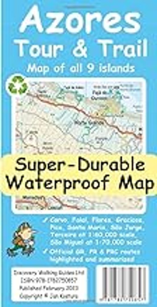 Azores Tour & Trail Super-durable Map