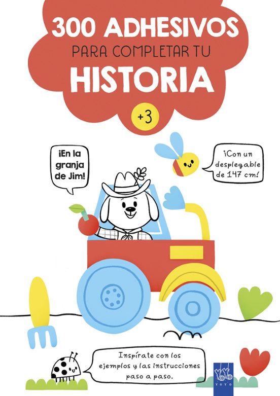 ¡en La Granja De Jim!: 300 Adhesivos Para Completar Tu Historia