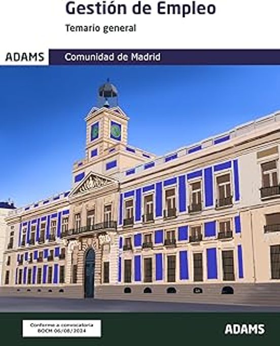 Temario General Gestión De Empleo De La Comunidad De Madrid