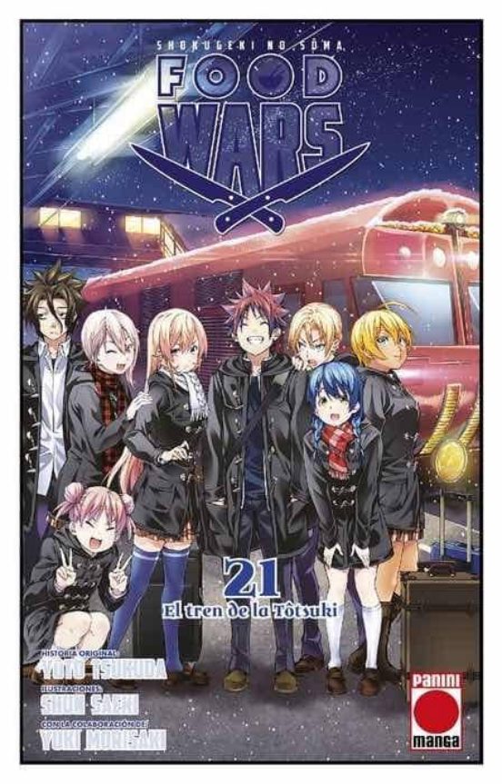Food Wars 21. El Tren De La Totsuki
