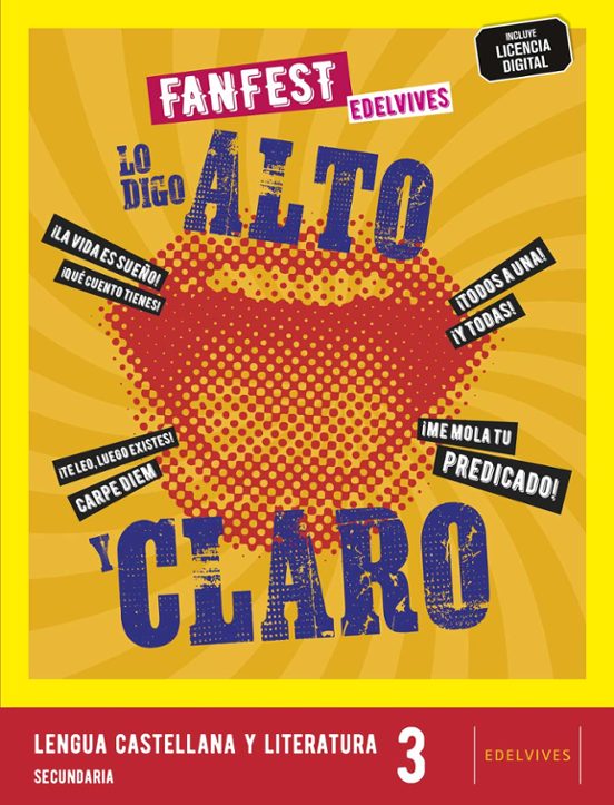 Lengua Castellana y Literatura 3º ESO Proyecto Fanfest Murcia