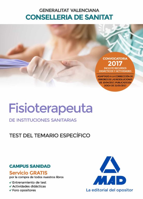 Fisioterapeuta De Las Instituciones Sanitarias De La Conselleria De Sa