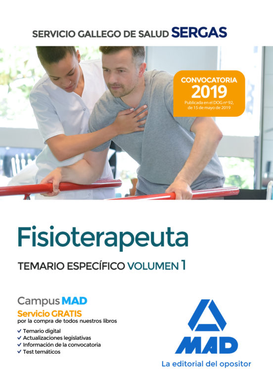 Fisioterapeuta Del Servicio Gallego De Salud. Temario Específico Vol 1