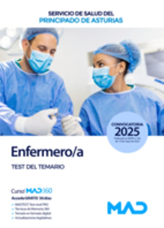 Enfermero/a Del Servicio De Salud Del Principado De Asturias