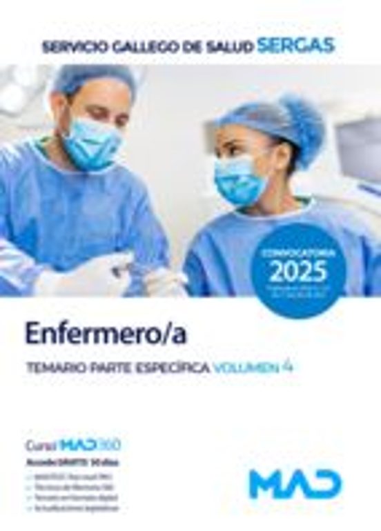 Enfermero/a. Temario Parte Especifica Volumen 4