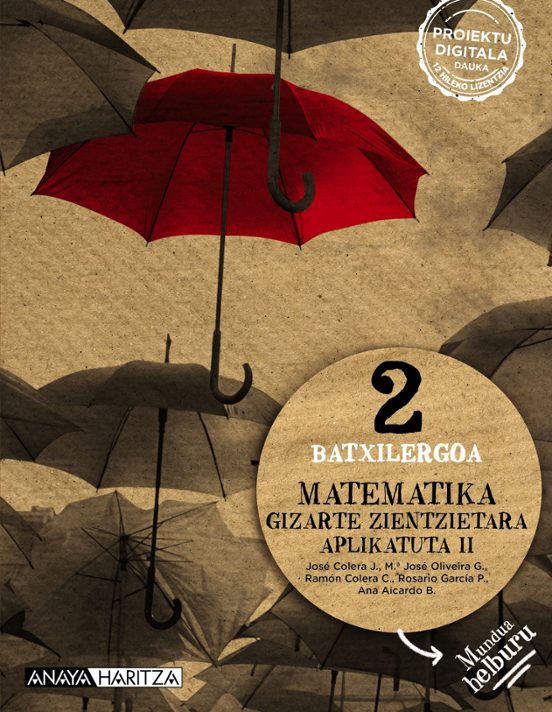 Matematika Gizarte Zientzietara Aplikatuta Ii 2º Bachillerato Navarra
