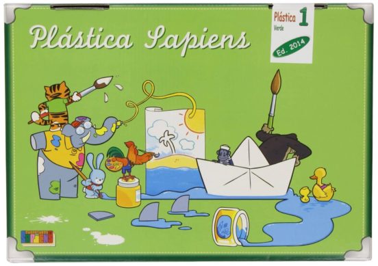 Maletin Verde Plastica 1º Primaria