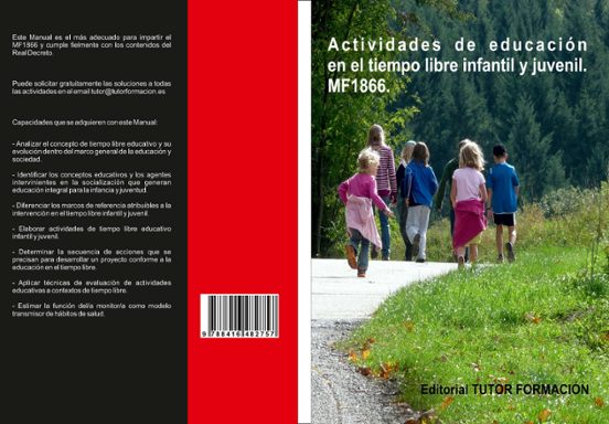 Mf1866 Actividades De Educacion En El Tiempo Libre Infantil Y Juvenil