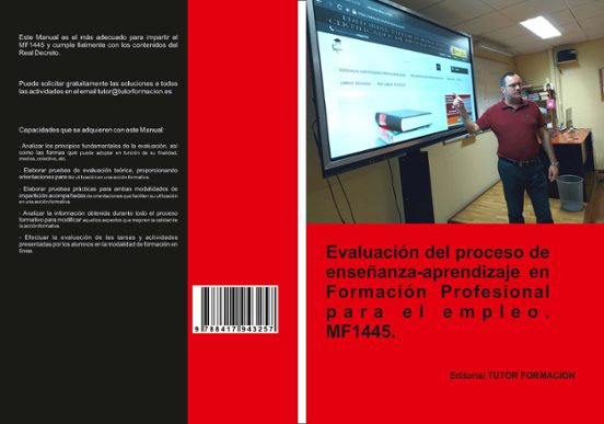Mf1445 Evaluacion Del Proceso De Enseñanza-aprendizaje En Formacion Pr