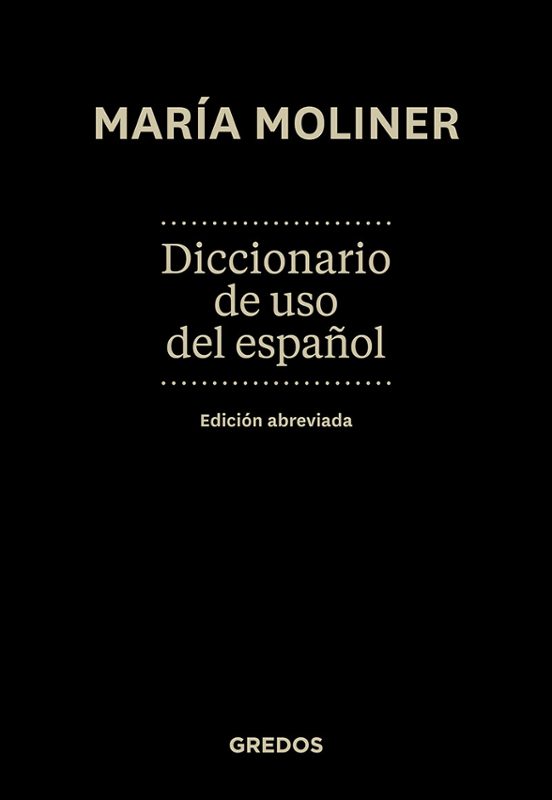 Diccionario Abreviado de Uso del Español Maria Moliner