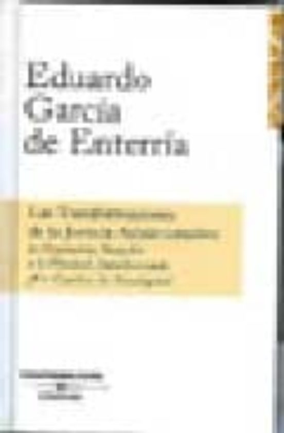 Las Transformaciones De La Justicia Administrativa