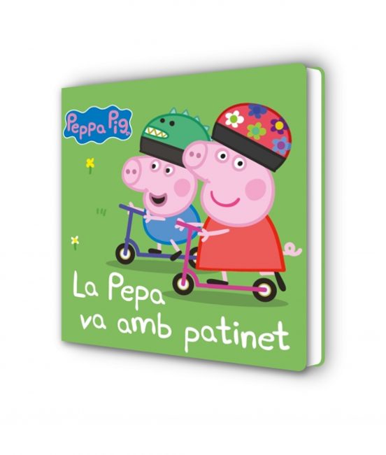La Peppa Pig. Llibre De Cartró - Pepa Va Amb Patinet