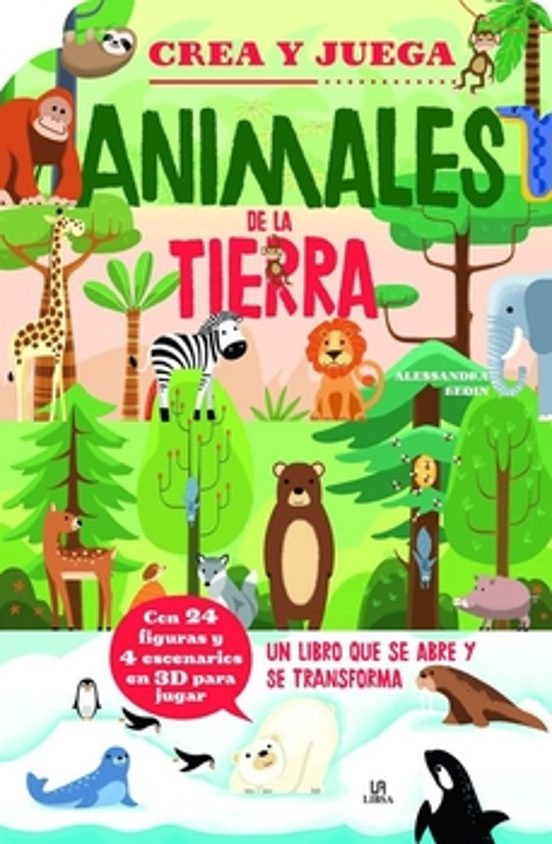 Crea y Juega: Animales de la Tierra