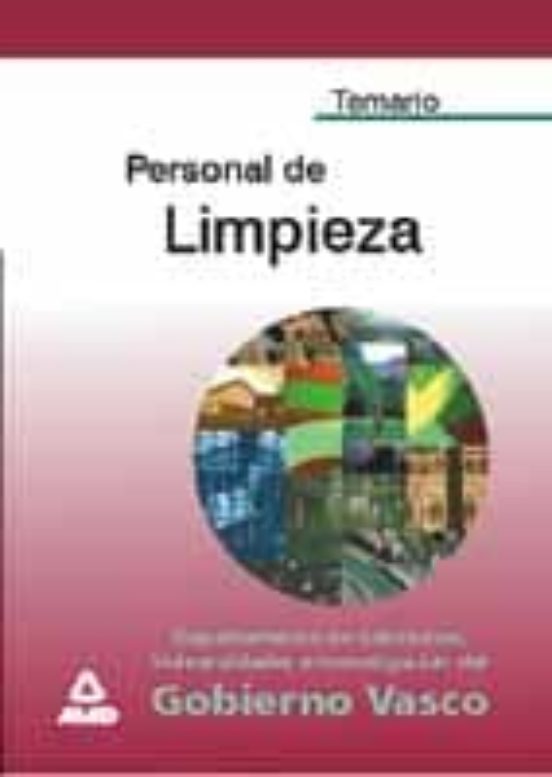 Personal De Limpieza Del Gobierno Vasco: Temario