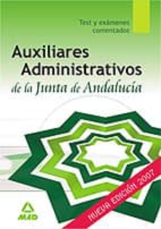 Auxiliares Administrativos De La Junta De Andalucia. Test Y Exame Nes