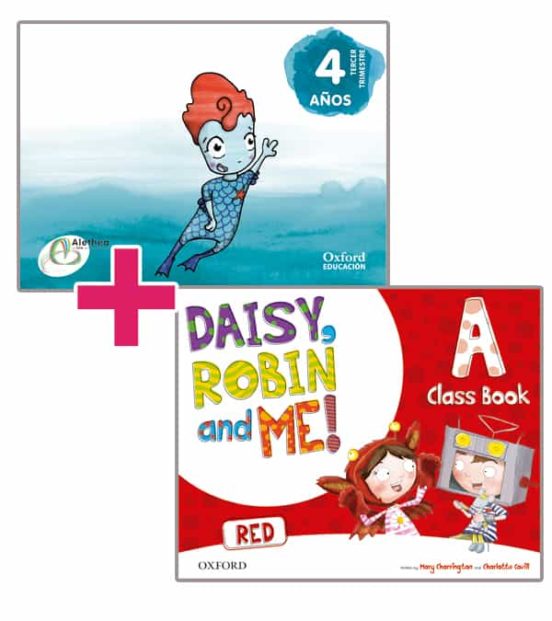 Alethea and Daisy Robin and Me Red. Pack Global 4 Años