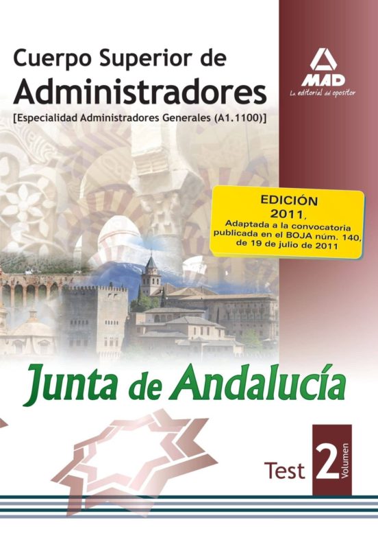Cuerpo Superior De Administradores [especialidad Administradores Gener