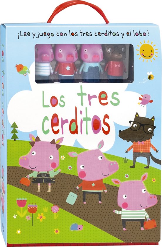 Los Tres Cerditos ¡con 4 Preciosos Muñequitos!