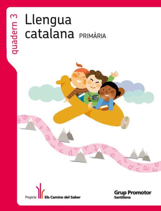 Quadern Llengua 3 Camins 1º Primaria Catala