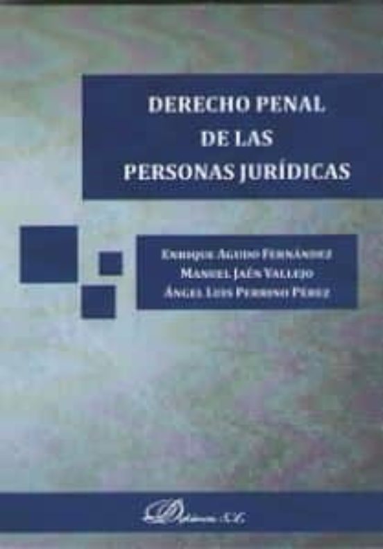 Derecho Penal De Las Personas Jurídicas