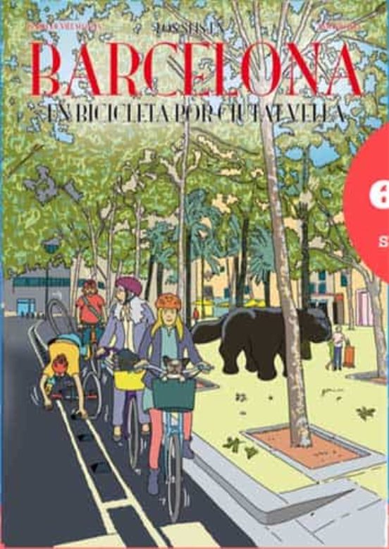 Los Seis En Barcelona: En Bicicleta Por Ciudad Vella