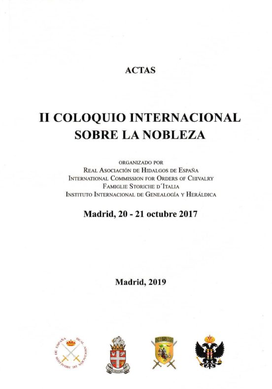 Actas Ii Coloquio Internacional Sobre La Nobleza