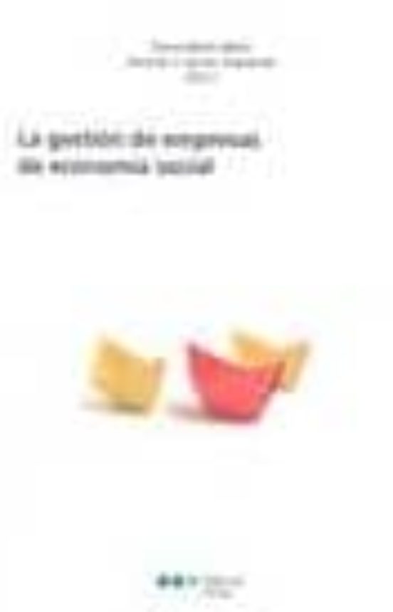 Gestion De Empresas De Economia Social