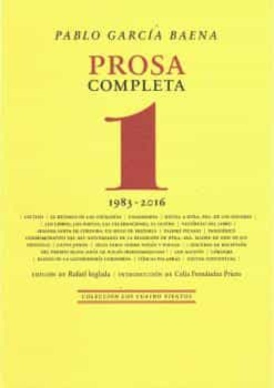 Prosa Completa 1