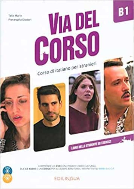 Via Del Corso B1 Libro Dello Studente De Esercizi + 2cd + Dvd
