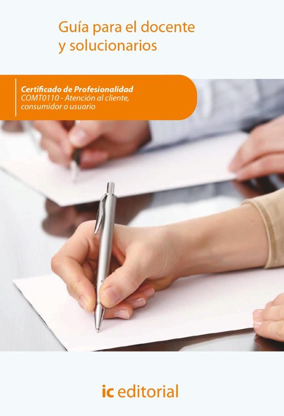 Comt0110 Atención Al Cliente Consumidor O Usuario. - Guía Pa