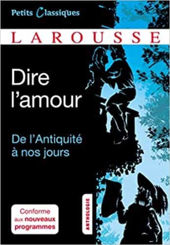 Dire L Amour : De L Antiquité À Nos Jours : Anthologie