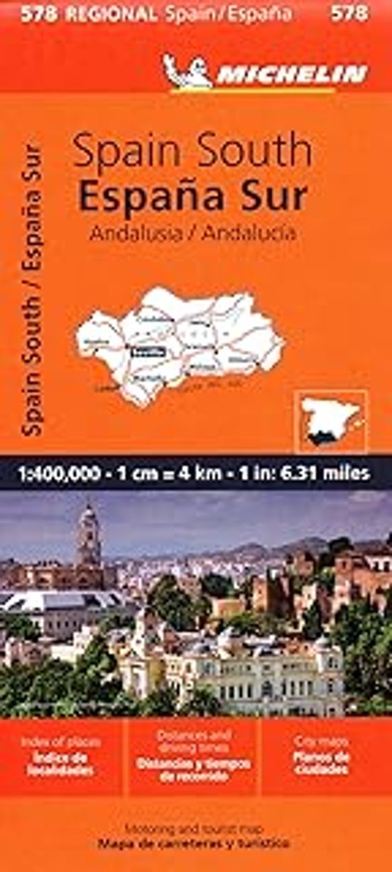 Mapa Regional Andalucia 11578