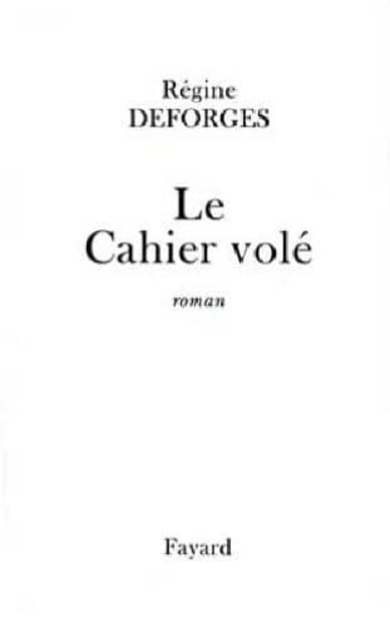 Le Cahier Vole