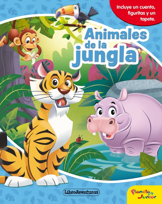 Animales De La Jungla. Libroaventuras