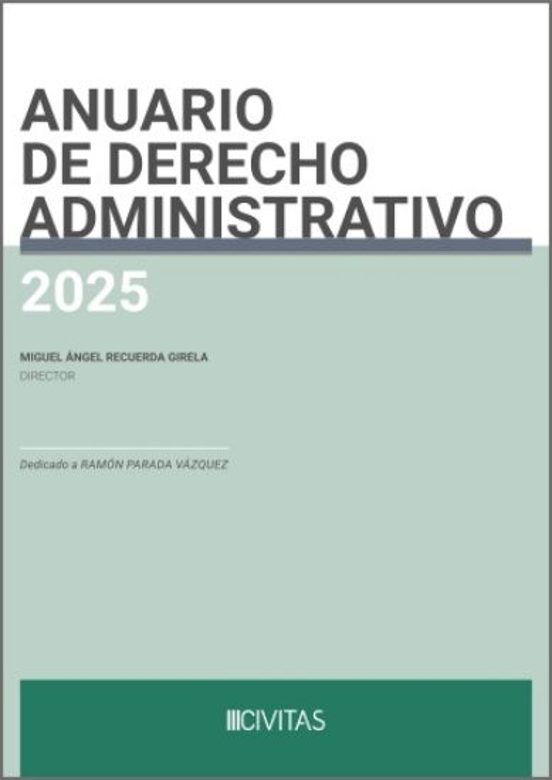 Anuario De Derecho Administrativo 2025