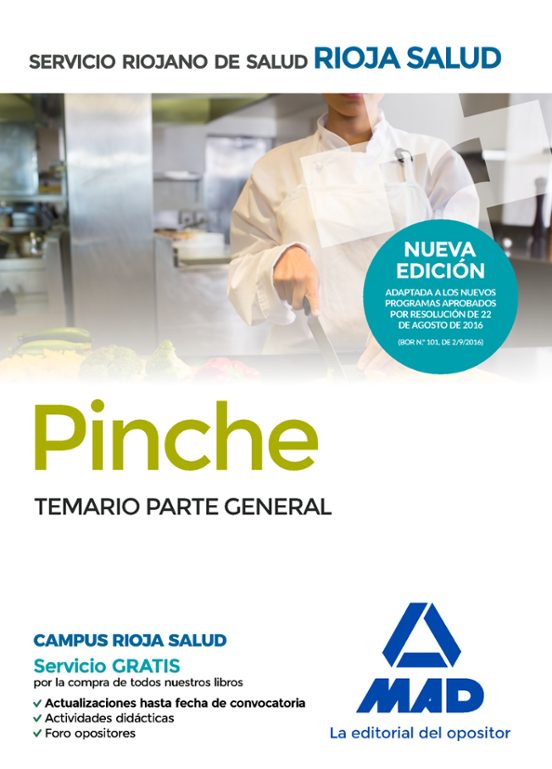 Pinches Del Servicio Riojano De Salud. Temario Parte General