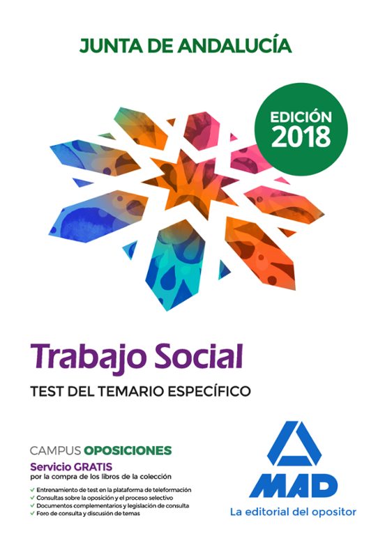 Trabajo Social De La Junta De Andalucía. Test Del Temario Específico