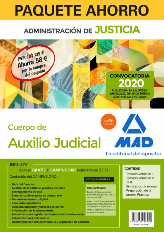 Paquete Ahorro Auxilio Judicial