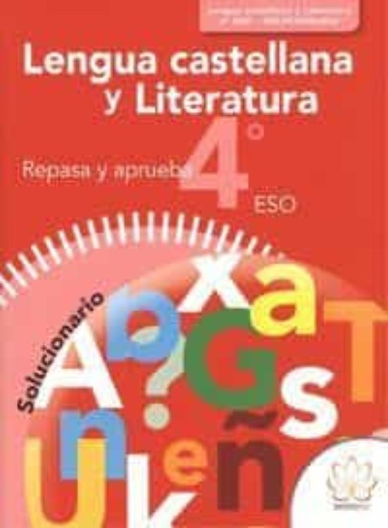Solucionario Lengua 4º Eso Eso Repasa Y Aprueba Ed 2016