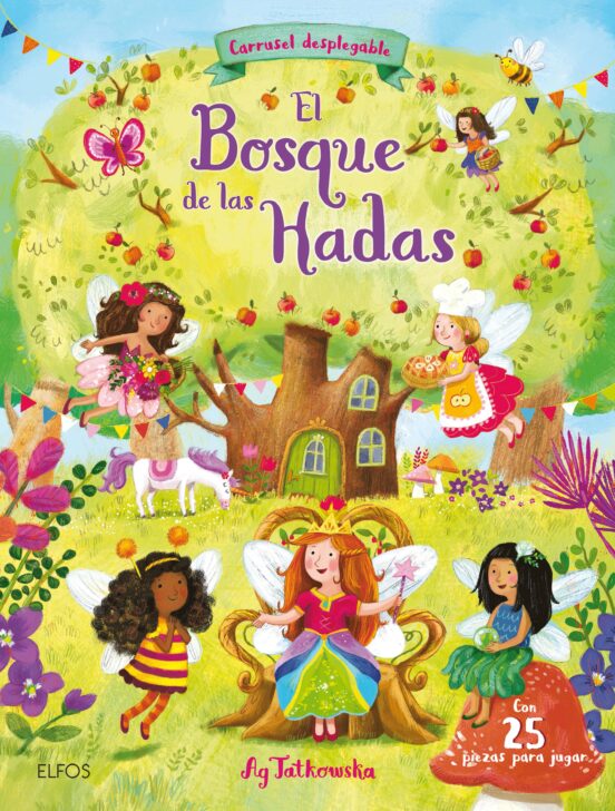 El Bosque De Las Hadas: Carrusel Desplegable Con Tres Escenarios Magic