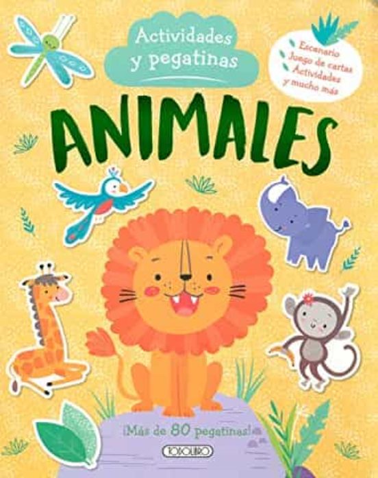 Animales: Actividades Y Pegatinas