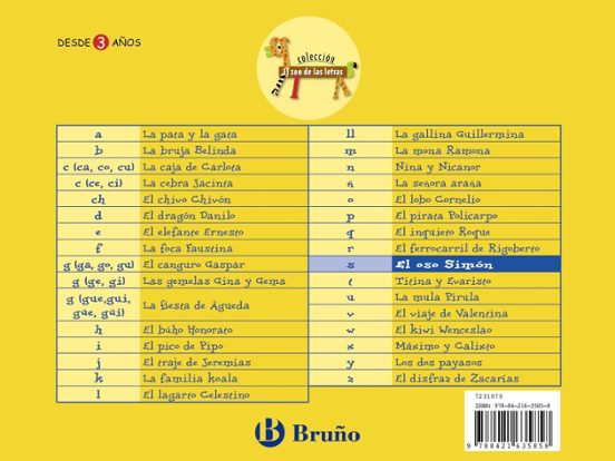 El Zoo De Las Letras: El Oso Simon